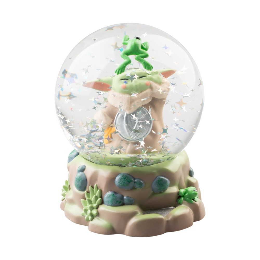 Grupo Erik Disney Star Wars The Mandalorian - The Child Grogu Snow Globe Figurine - Multicolore